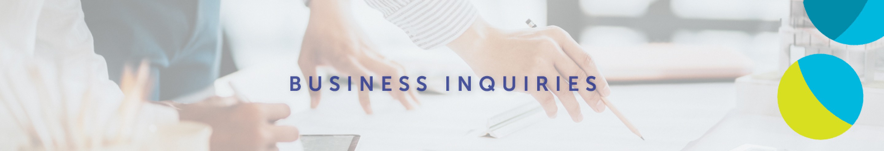 Business Inquiries